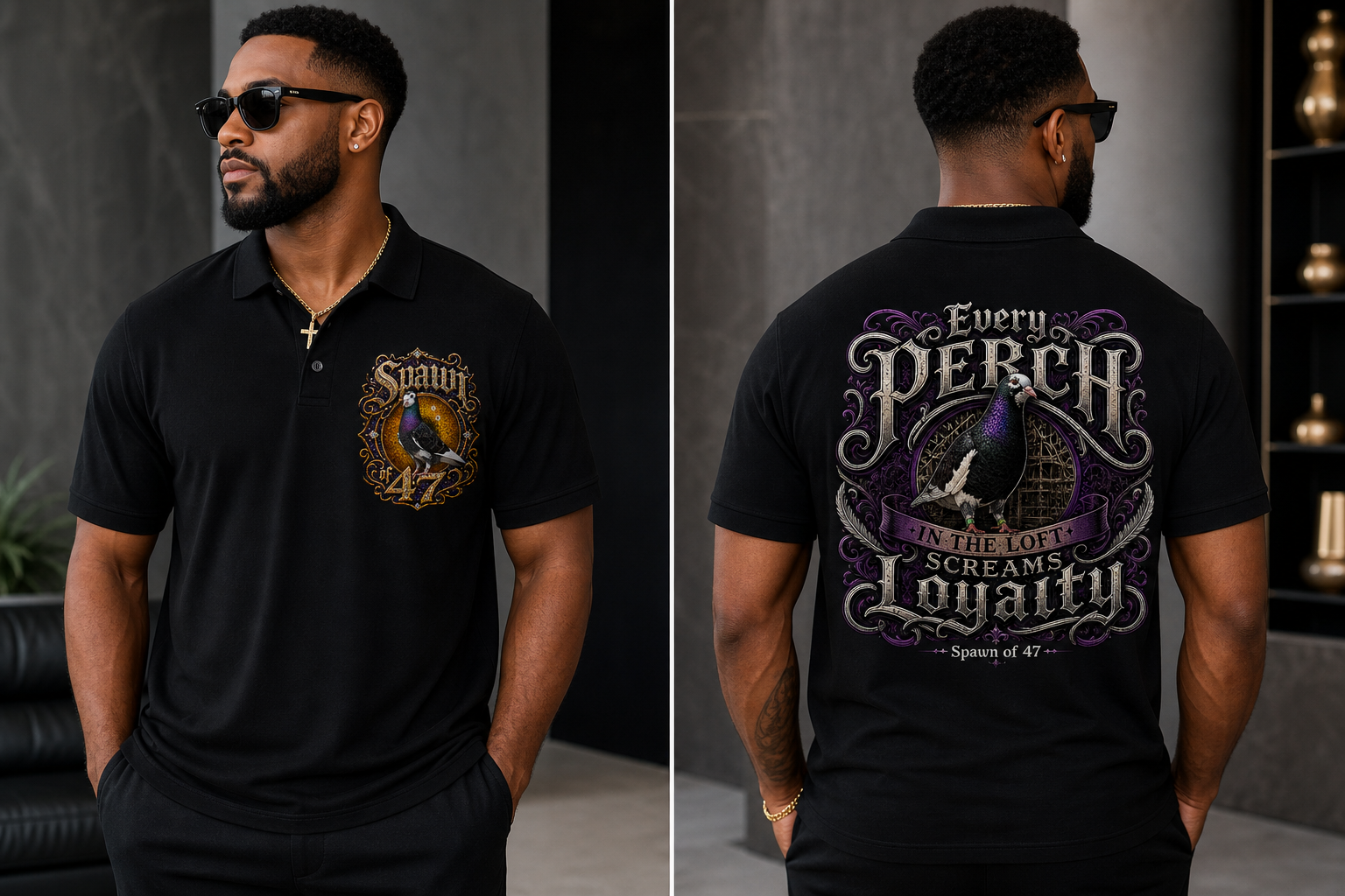 Custom print shirts